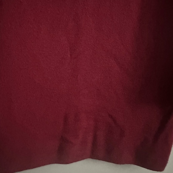 White House Black Market Maroon Thick Cowl Neck Long Sleeve Pullover Sweater L - Picture 8 of 10